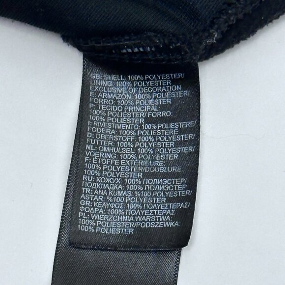 The North Face Quarter-Zip Fleece Pullover XL Navy Grey Colorblock Polyester - Picture 8 of 8